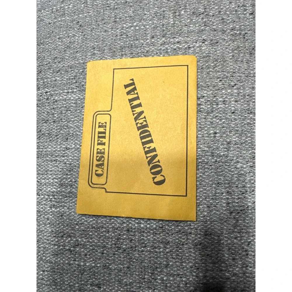 Clue master detective case‎ file replacement Manila envelope